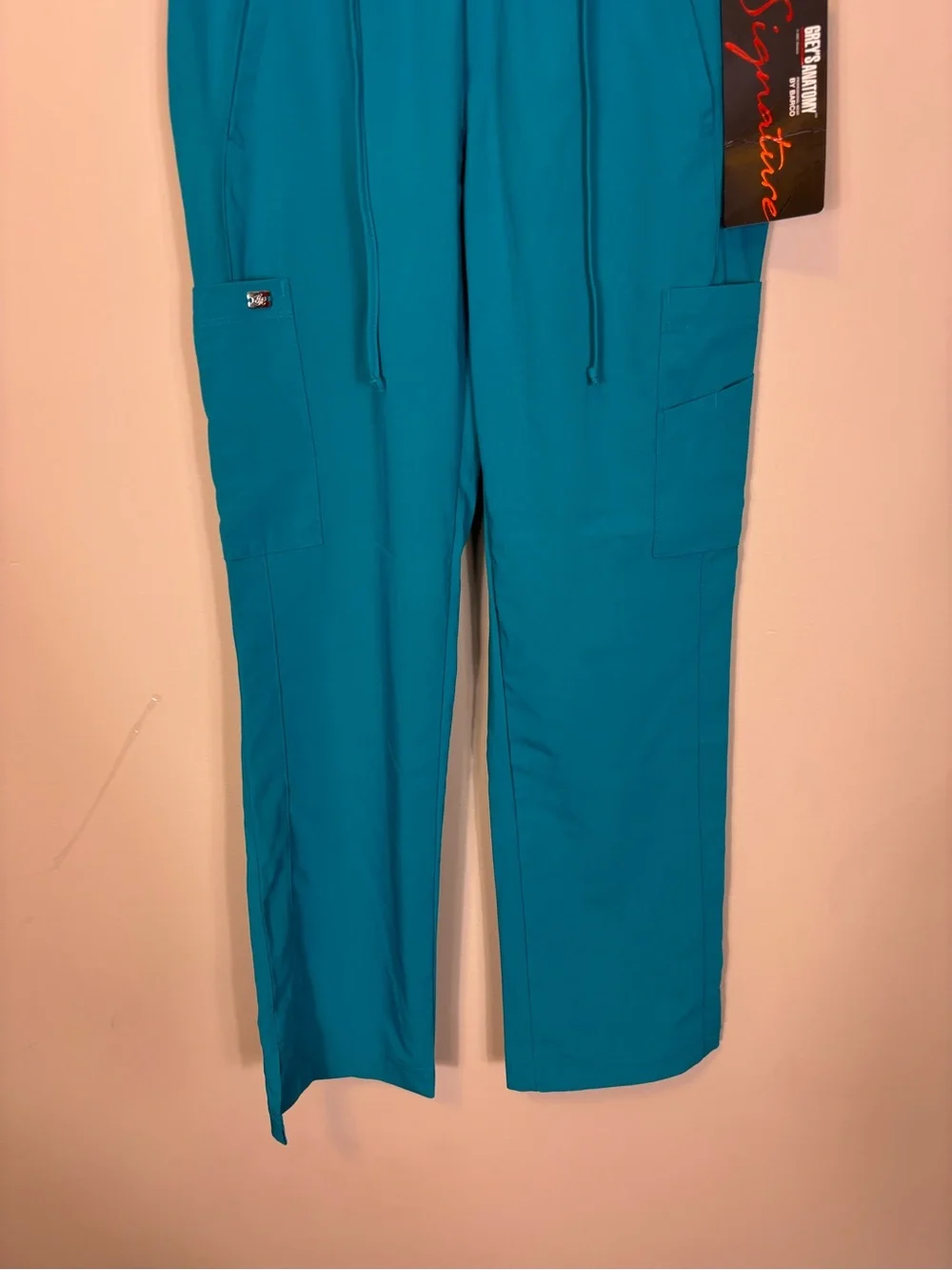 New Grey's Anatomy Teal Boot Cut Scrub Pants Women’s XS